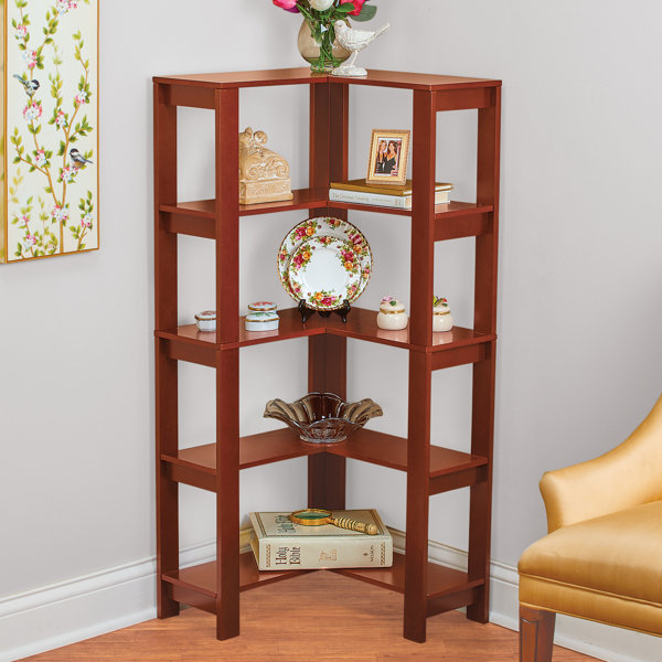 Ebern Designs Daylie 5 Piece Corner Shelf Wayfair
